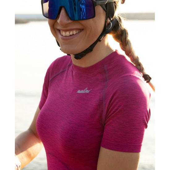Lady Melange SS Funktionsunterhemd Damen kurzarm pink melange (I22-4100) Lady Melange SS Funktionsunterhemd Damen kurzarm pink melange (I22-4100)
