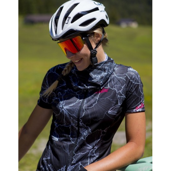 TURIN 2006 Radtrikot Damen kurzarm schwarz (E21-4000) TURIN 2006 Radtrikot Damen kurzarm schwarz (E21-4000)