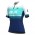 ALE BLEND LADY Radtrikot Damen kurzarm blau/türkis