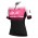 ALE BLEND LADY Radtrikot Damen kurzarm schwarz/neonpink
