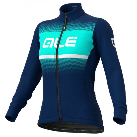 Alé BLEND LADY Radtrikot Damen langarm blau/türkis Alé BLEND LADY Radtrikot Damen langarm blau/türkis