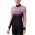 ALE CHAOS Retro Radtrikot Damen langarm schwarz/rosa