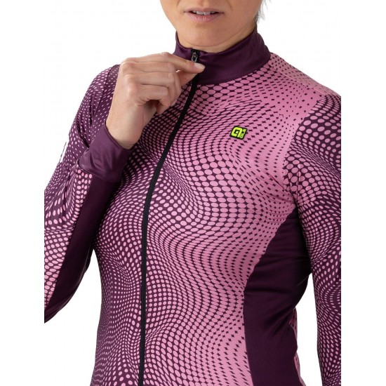 ALE CIRCUS LADY Radtrikot Damen langarm dunkel violett/rosa ALE CIRCUS LADY Radtrikot Damen langarm dunkel violett/rosa