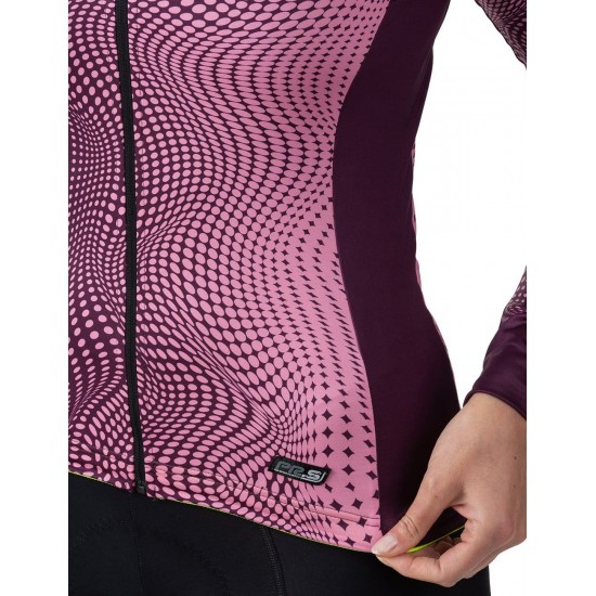 ALE CIRCUS LADY Radtrikot Damen langarm dunkel violett/rosa ALE CIRCUS LADY Radtrikot Damen langarm dunkel violett/rosa