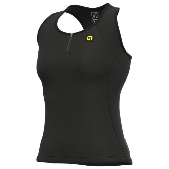 ALE COLOR BLOCK LADY TOP Radtrikot Damen ärmellos schwarz ALE COLOR BLOCK LADY TOP Radtrikot Damen ärmellos schwarz
