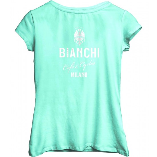 CAFE & CYCLES Damen T-Shirt celeste (C9622351-56-CK) CAFE & CYCLES Damen T-Shirt celeste (C9622351-56-CK)