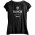 CAFE & CYCLES Damen T-Shirt schwarz (C9622351-56-BK)