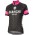 NEVOLA Radtrikot Damen Kurzarm schwarz/pink (E18-4700)