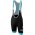 NOCITO BIB Trägerhose Damen kurz schwarz (E21-4300)
