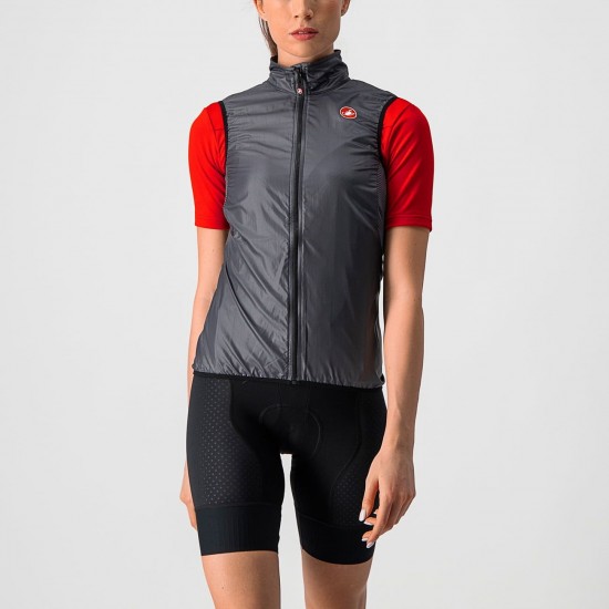 ARIA W VEST-Damen Fahrradweste dunkelgrau (dark gray) ARIA W VEST-Damen Fahrradweste dunkelgrau (dark gray)