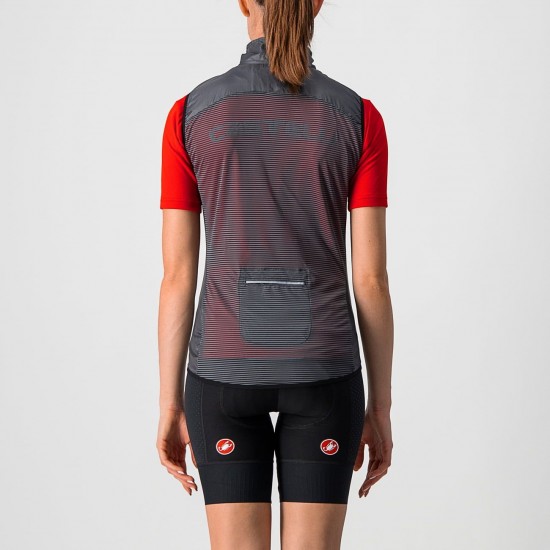 ARIA W VEST-Damen Fahrradweste dunkelgrau (dark gray) ARIA W VEST-Damen Fahrradweste dunkelgrau (dark gray)