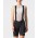 ENDURANCE W-Damen Trägerhose kurz schwarz