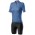 Damen Radsport-Set (Radtrikot Promessa Jacquard+Radhose Prima) blau/schwarz