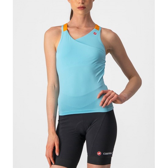 SOLARIS TOP Damen Trägershirt hellblau SOLARIS TOP Damen Trägershirt hellblau