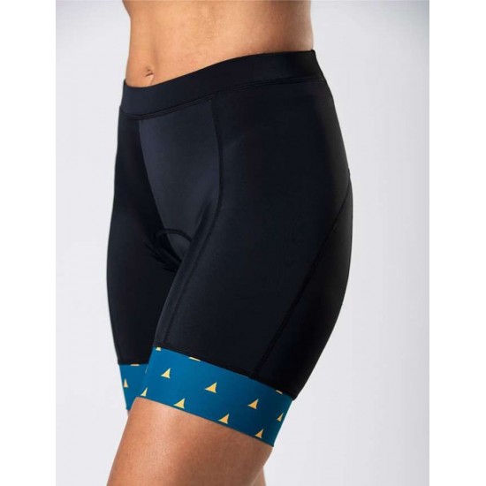 Liv BELIV Radhose Damen kurz schwarz/blau Liv BELIV Radhose Damen kurz schwarz/blau