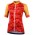 BEIJING 2008 Radtrikot Damen kurzarm rot (E21-4100)