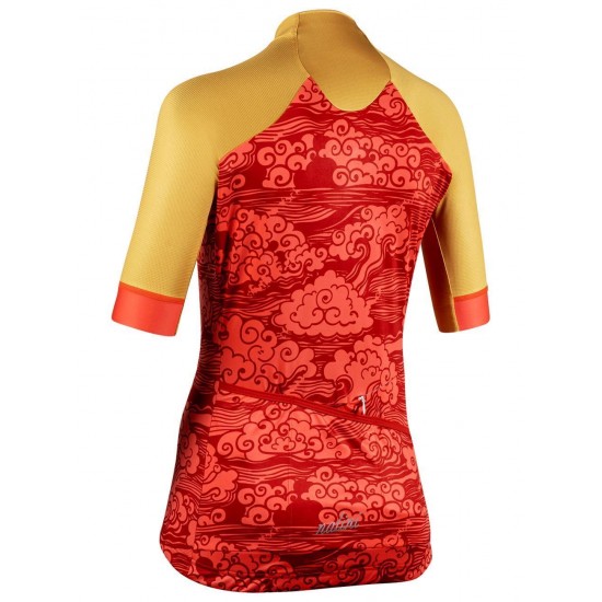 BEIJING 2008 Radtrikot Damen kurzarm rot (E21-4100) BEIJING 2008 Radtrikot Damen kurzarm rot (E21-4100)