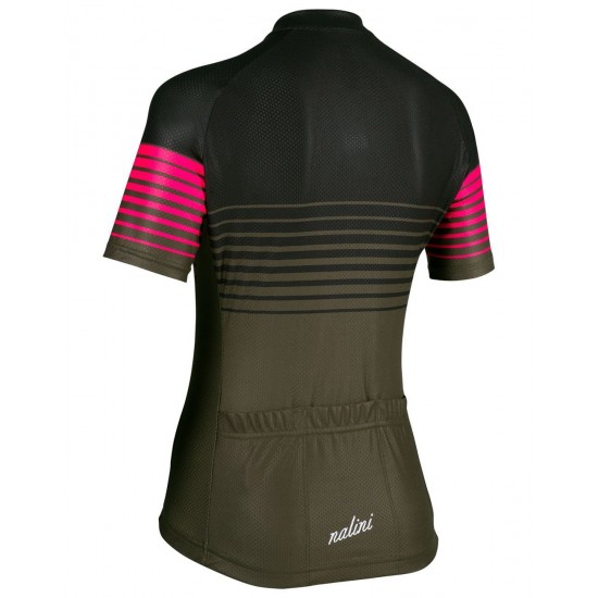Cross Lady Radtrikot Damen kurzarm dunkelgrün/schwarz (E22-4400) Cross Lady Radtrikot Damen kurzarm dunkelgrün/schwarz (E22-4400)