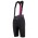 New Lady Ergo Bib Trägerhose Damen kurz schwarz (E22-4000)