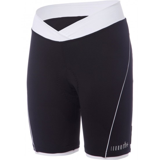 Pista W Radhose Damen kurz schwarz/weiß Pista W Radhose Damen kurz schwarz/weiß