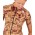 ESCAPE SUPERGIARA Radtrikot Damen kurzarm gold