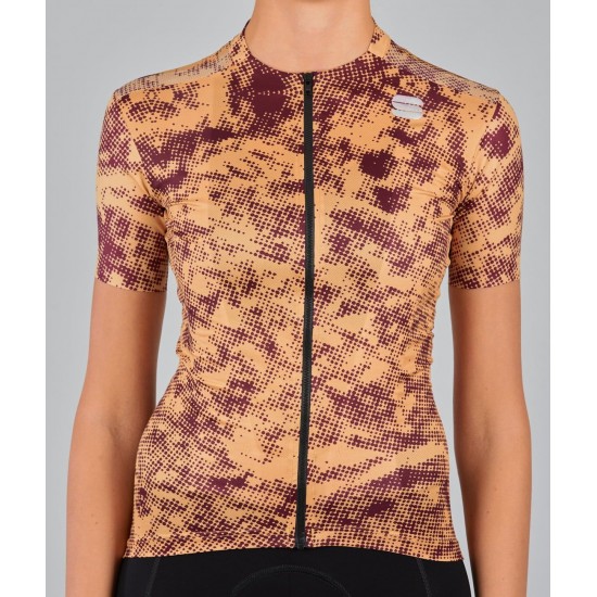 ESCAPE SUPERGIARA Radtrikot Damen kurzarm gold ESCAPE SUPERGIARA Radtrikot Damen kurzarm gold