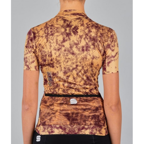 ESCAPE SUPERGIARA Radtrikot Damen kurzarm gold ESCAPE SUPERGIARA Radtrikot Damen kurzarm gold