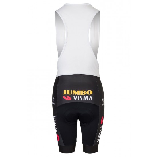 TEAM JUMBO-VISMA 2023 Trägerhose Damen kurz-Radsport-Profi-Team TEAM JUMBO-VISMA 2023 Trägerhose Damen kurz-Radsport-Profi-Team