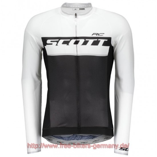 2018 Scott RC PRO Weiß Fahrradtrikot Langarm Radtrikot Kaufen 2018 Scott RC PRO Weiß Fahrradtrikot Langarm Radtrikot Kaufen