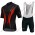 Radsport Colnago Master Pissei schwarz Rot Radbekleidung Satz Trikot Kurzarm+Trägerh Radtrikot Kaufen