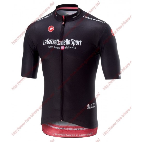 Radsport Giro d'Italia 2018 schwarz Trikot Kurzarm Radtrikot Kaufen Radsport Giro d'Italia 2018 schwarz Trikot Kurzarm Radtrikot Kaufen