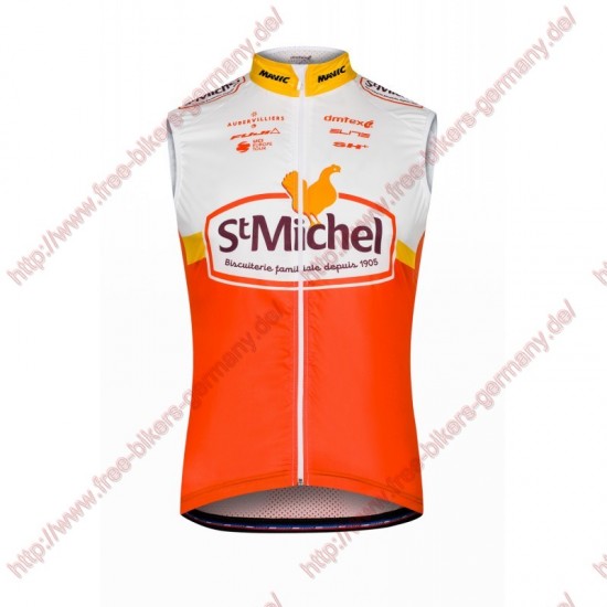 Radsport SAINT MICHEL AUBER 93 Windstopper ärmelloses Trikot Kurz Radtrikot Kaufen
