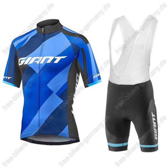 Giant Elevate blau Radbekleidung Satz Trikot Kurzarm+Trägerhosen  Radtrikot Kaufen Giant Elevate blau Radbekleidung Satz Trikot Kurzarm+Trägerhosen  Radtrikot Kaufen