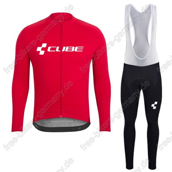 Profiteam 2018 Cube rot Fahrradbekleidung Trikot Langarm+Lang Tr Radtrikot Kaufen