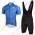 Profiteam 2018 Dubai Tour blau Radbekleidung Satz Trikot Kurzarm+Trägerh Radtrikot Kaufen