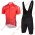 Profiteam 2018 Dubai Tour rot Radbekleidung Satz Trikot Kurzarm+Trägerh Radtrikot Kaufen