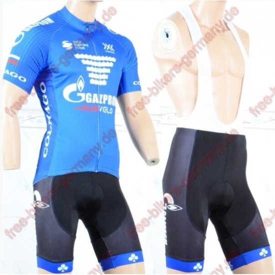 Profiteam 2018 Gazprom-Rusvelo Radbekleidung Satz Trikot Kurzarm+Trägerh Radtrikot Kaufen Profiteam 2018 Gazprom-Rusvelo Radbekleidung Satz Trikot Kurzarm+Trägerh Radtrikot Kaufen