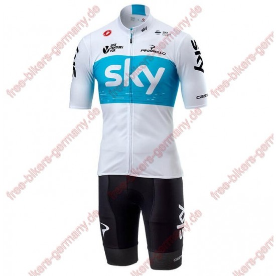 Profiteam 2018 TEAM SKY Weiß Fahrradbekleidung Trikot Kurzarm Radtrikot Kaufen Profiteam 2018 TEAM SKY Weiß Fahrradbekleidung Trikot Kurzarm Radtrikot Kaufen