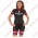 Profiteam 2018 Bianchi Milano Nevola schwarz pink Damen Fahrradbekleidung Trikot Kurzarm+Radhose Radtrikot Kaufen