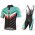 Profiteam 2018 Bianchi Milano Tiera Blau schwarz Radbekleidung Satz Trikot Kurzarm+Trägerhosen Sets Radtrikot Kaufen