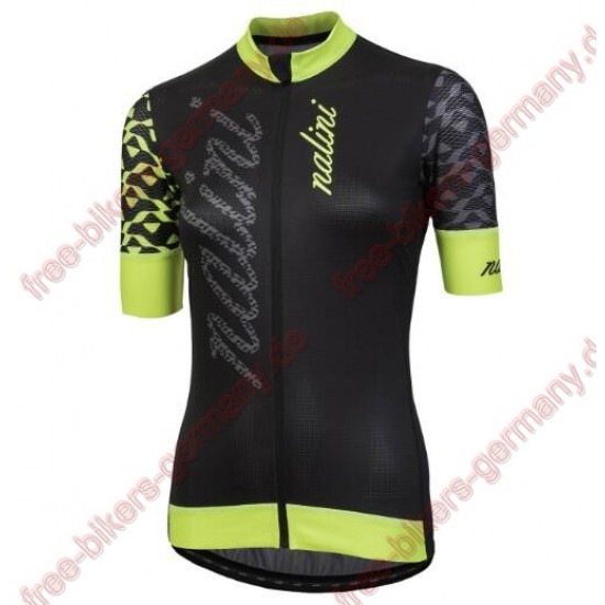 Profiteam 2018 Nalini AHS Stilosa schwarz/Gelb Damen Trikot Kurzarm 45471RT Radtrikot Kaufen Profiteam 2018 Nalini AHS Stilosa schwarz/Gelb Damen Trikot Kurzarm 45471RT Radtrikot Kaufen