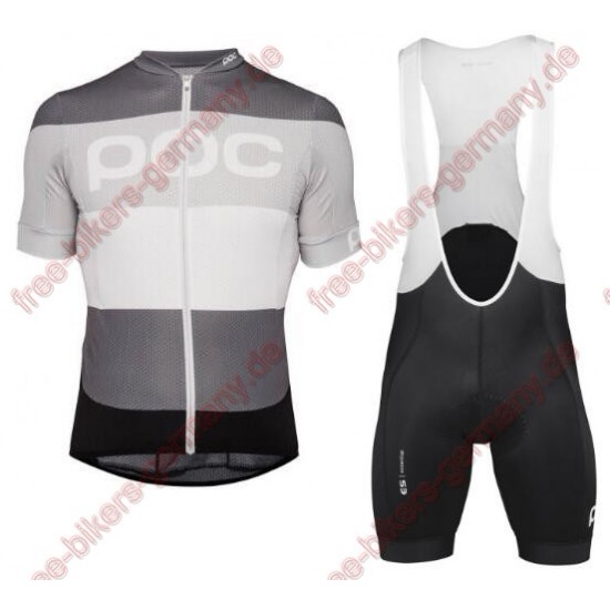 Profiteam 2018 POC Essential steel multi grey Radbekleidung Satz Trikot Kurzarm+Trägerhosen Sets Radtrikot Kaufen Profiteam 2018 POC Essential steel multi grey Radbekleidung Satz Trikot Kurzarm+Trägerhosen Sets Radtrikot Kaufen