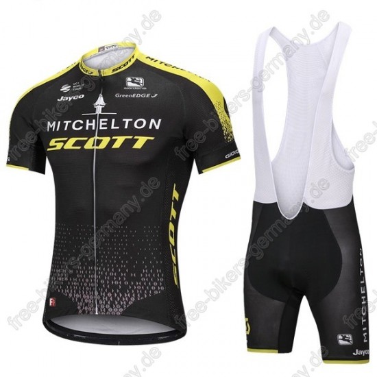 Mitchelton Scott Radbekleidung Satz Trikot Kurzarm+Trägerhosen  Radtrikot Kaufen Mitchelton Scott Radbekleidung Satz Trikot Kurzarm+Trägerhosen  Radtrikot Kaufen