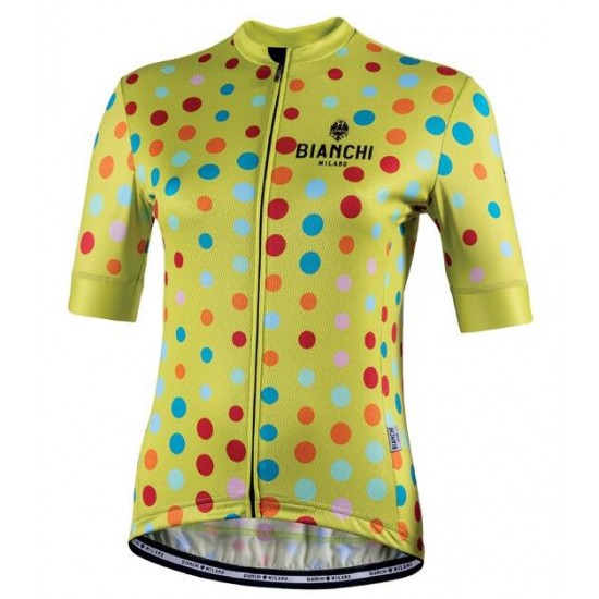 Fahrradbekleidung Radsport 2020 Damen BIANCHI MILANO Silis Trikot Kurzarm Outlet gelb Radtrikot Kaufen Fahrradbekleidung Radsport 2020 Damen BIANCHI MILANO Silis Trikot Kurzarm Outlet gelb Radtrikot Kaufen