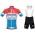 Fahrradbekleidung Radsport 2020 DECEUNINCK QUICK-STEP Luxembourgian Champion Radbekleidung Satz Trikot Kurzarm+Träger Radtrikot Kaufen