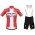 Fahrradbekleidung Radsport 2020 DECEUNINCK QUICK-STEP Danish Champion Radbekleidung Satz Trikot Kurzarm+Trägerhosen S Radtrikot Kaufen