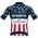Fahrradbekleidung Radsport 2020 DECEUNINCK QUICK-STEP USA Zeitfahrmeister Trikot Kurzarm Outlet Radtrikot Kaufen