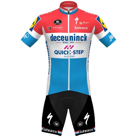 Fahrradbekleidung Radsport 2020 DECEUNINCK QUICK-STEP Luxembourgian Champion Radbekleidung Satz Trikot Kurzarm+Fahrrad Radtrikot Kaufen Fahrradbekleidung Radsport 2020 DECEUNINCK QUICK-STEP Luxembourgian Champion Radbekleidung Satz Trikot Kurzarm+Fahrrad Radtrikot Kaufen