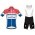 Fahrradbekleidung Radsport 2020 DECEUNINCK QUICK-STEP Dutch Champion Radbekleidung Satz Trikot Kurzarm+Trägerhosen Se Radtrikot Kaufen