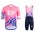 Fahrradbekleidung Radsport 2020 EF Education First Radbekleidung Satz Trikot Kurzarm+Trägerhosen Se Radtrikot Kaufen